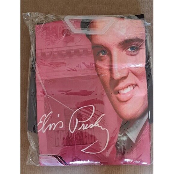 New Elvis Presley Pink Cadillac Car Seat Cover Graceland Guitar 1 pc Auto Decor - Picture 3 of 4